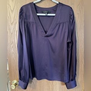 WHBM purple blouse